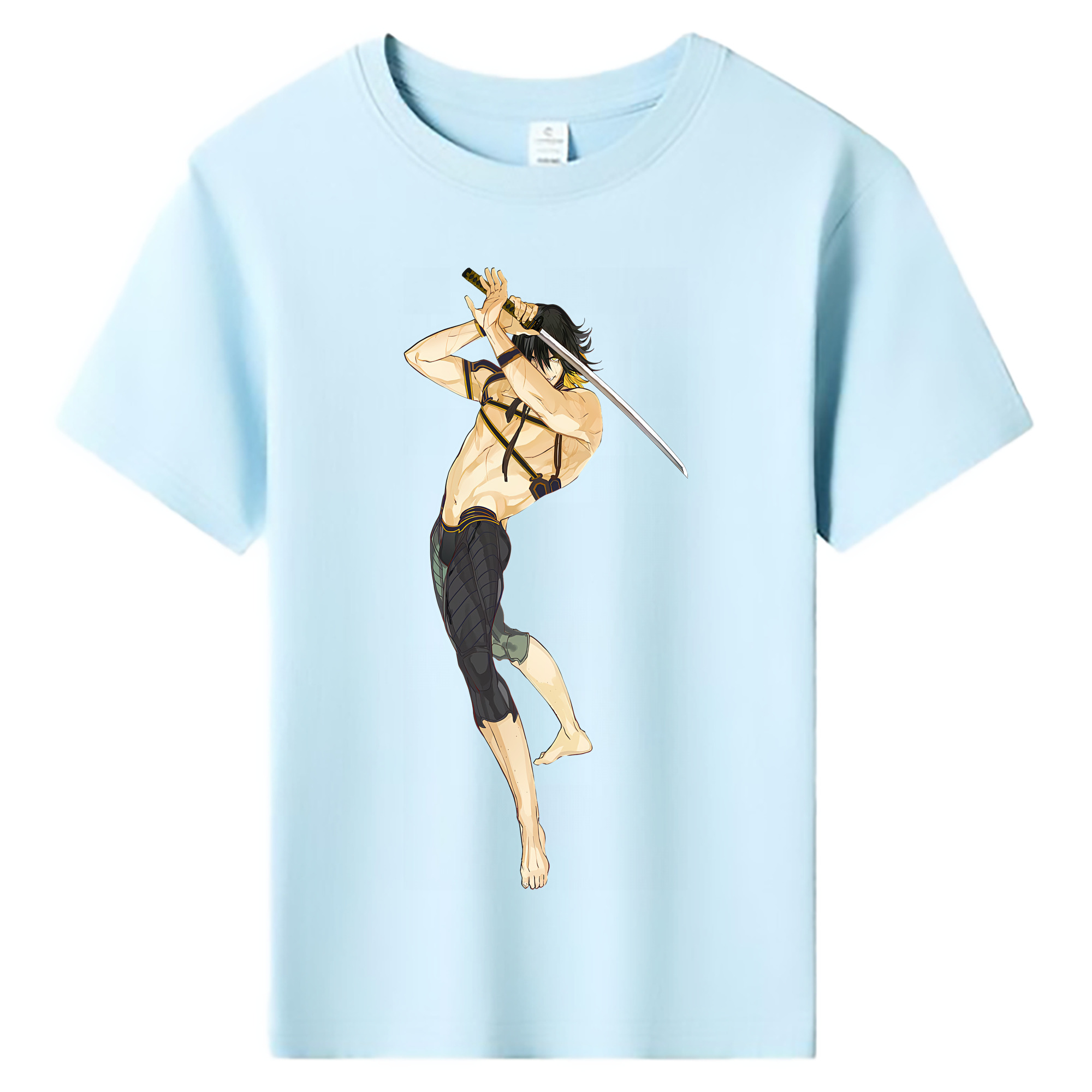 （画像用） 刀剣乱舞 Touken Ranbu 綿100％キッズTシャツ（フロントプリント）
